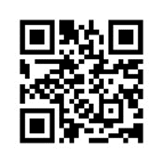 Schwarz-weißer QR-Code auf weißem Hintergrund