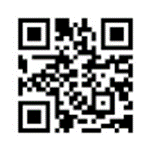 Schwarz-weißer QR-Code auf weißem Hintergrund